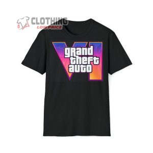 GTA 6 Trending Merch, GTA 6 Official Game Release, GTA 6 Shirt, Grand Theft Auto Tee, Gift For Gamer