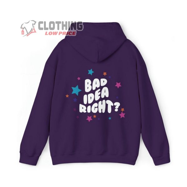 GUTS world tour 2024 Hoodie, Olivia Rodrigo Bad Idea Right Hoodie, Olivia Rodrigo Tour 2 Sides Shirt