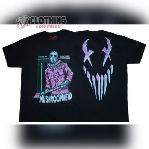 Get Out Alive Jason Voorhees 2 Sides T Shirt Mushroomhead Friday The 13th Jason Voorhees Shirt Jason Voorhees Top Songs Merch Jason Voorhees New Album Tee