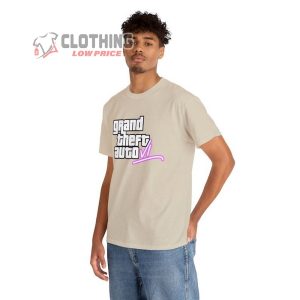 Grand Theft Auto VI Game Shirt GTA 6 Official Game Release 3