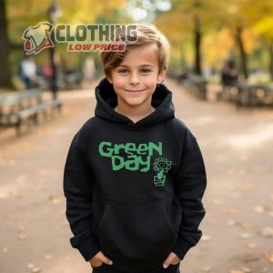 Green Day Youth Hoodie, Green Day Members Shirt, Green Day Dookie Songs Merch