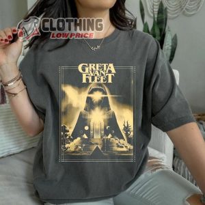 Greta Van Fleet Members Shirt, Greta Van Fleet Merch Shirt, Rock Band Shirt, Greta Van Fleet Tour 2024 Merch