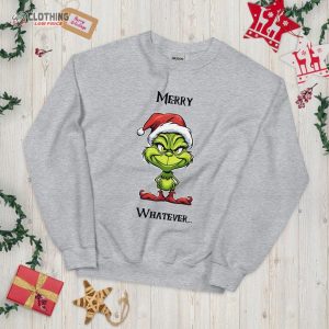 Grinch Christmas Sweatshirt 2