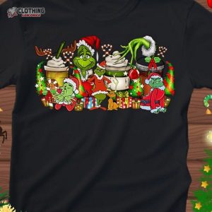 Grinch Christmas Tshirt Grinch Inspired Elf Party Shirt Grinch Baubles Gift For Mum 3