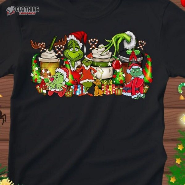 Grinch Christmas Tshirt, Grinch Inspired Elf Party Shirt, Grinch Baubles Gift For Mum
