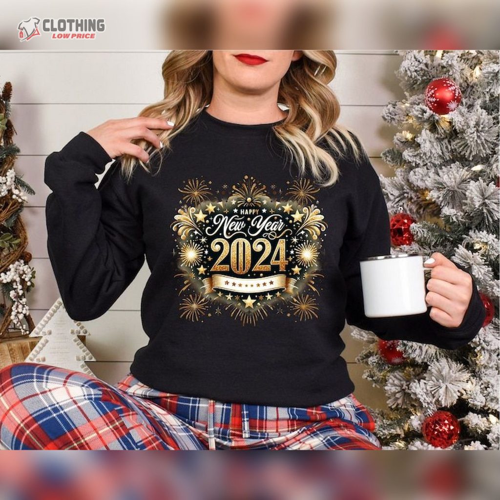 Happy New Year 2024 Sweatshirts 2024 Vacation Shirt ClothingLowPrice   Happy New Year 2024 Sweatshirts 2024 Vacation Shirt 1 1024x1024 