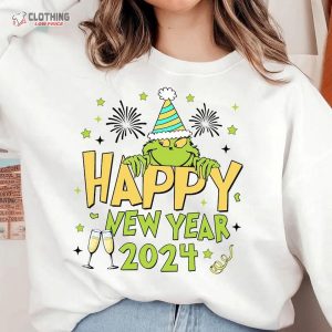 Happy New Year Shirt Png Funny Grincmas Sublimation New Year Shirt Happy New Year 2024 3