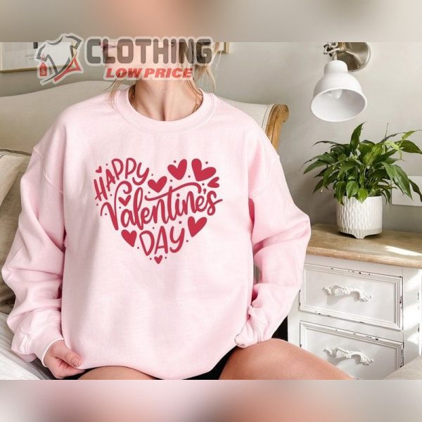 Happy Valentine’S Day Shirt, Valentines Day Shirt, Valentines Day Gift For Womens, Gift For Her, Valentine’S Day Shirt