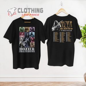 Hozier 2024 Tour Vintage Shirt, Hozier Unreal Unearth Tour 2024 Shirt, Hozier Tour Merch, Hozier Unreal Unearth Album Merch