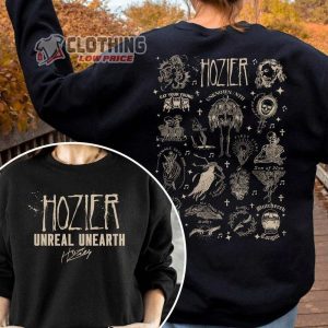 Hozier Signature Shirt, Unreal Unearth Tour Sweatshirt, Hozier Eat Your Young Shirt, Hozier Vintage Shirt