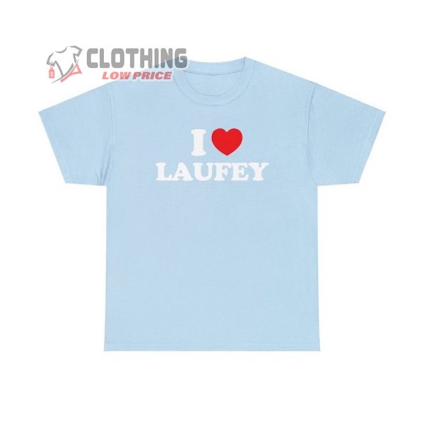 I Love Laufey T-Shirt, Laufey Tour 2024 Merch, The Bewitched Tour 2024, Laufey Shirt, Laufey Fan Gift