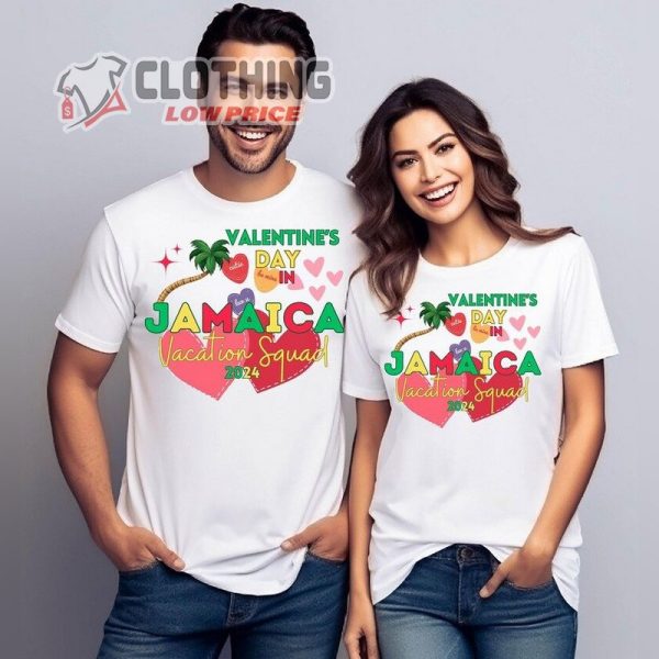 Jamaica Valentines Day, Valentine’S Day In Jamaica, Romantic Shirts, February 14Th, Valentine’S Day 2024 Merch