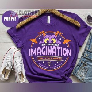 Journey Into Imagination Merch Figment Est 1983 One Little Spark Shirt 2