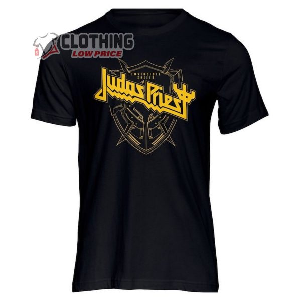 Judas Priest Logo Merch, Judas Priest Invincible Shield, Judas Priest Tour Hoodie