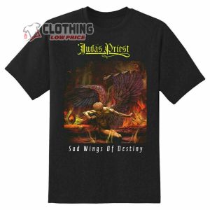 Judas Priest Sad Wings Of Destiny Retro Black Merch, Judas Priest Fan Shirt, Judas Priest Unisex T-Shirt