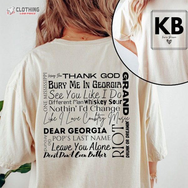 Kane Brown Country Music Shirt