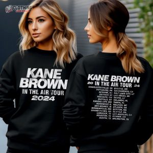 Kane Brown In The Air Tour 2024 Shirt, Kane Brown Fan Sweatshirt, Kane Brown 2024 Concert Shirt