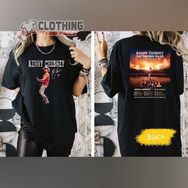 Kenny Chesney Sun Goes Down Tour 2024 Shirt, Kenny Chesney 2024 Concert Merch,  Kenny Chesney Band Fan Gift