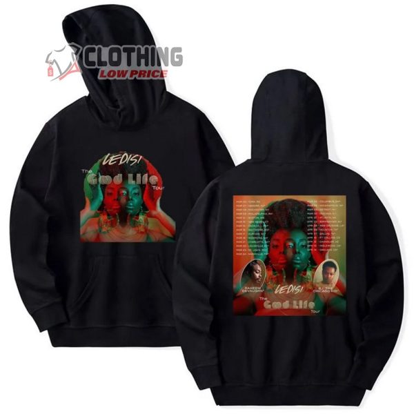 Ledisi The Good Life Tour Dates 2024 Unisex Hoodie, 2024 The Good Life Tour Ledisi Sweatshirt, Ledisi Concert 2024 T-Shirt, The Good Life Tour Merch, Sell Me No Dreams Album Jazz Music Shirt