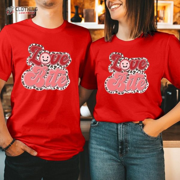Love Bite Valentines Day Shirt Valentine’S Gift For Women’S Her Ladies