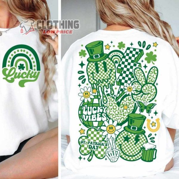 Lovely Lucky St Patrick’S Day Shirt, Retro Irish Shirt, Retro St. Patrick’S Day Tee, St Patricks Day Trending Design, Lucky Charm Gift