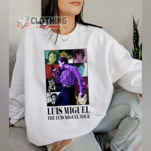 Luis Miguel The Luis Miguel Tour Shirt, Luis Miguel Concert T-Shirt, Luis Miguel Fan Sweatshirt