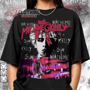 Machine Gun Kelly Graphic Vintage 90s Shirt, Bootleg Machine Gun Kelly Music Art Megan Fox Concert Tickets 2023 2024 Sweatshirt, Machine Gun Kelly  Unisex Gift Hoodie