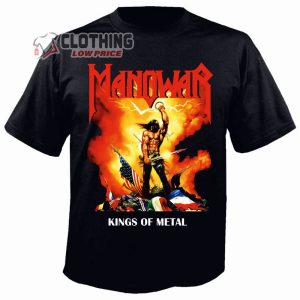 Manowar Kings Of Metal Full Album Shirt, Manowar Kings Of Metal Song Lyric T-Shirt, Manowar Albums Shirts