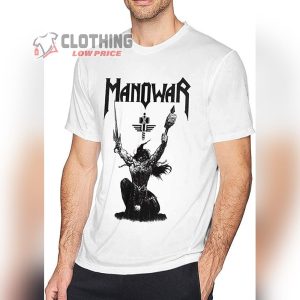 Manowar Logo Shirt Manowar Vintage Shirt Manowar Retro Style T Shirt Manowar The Greatest Hits Merch
