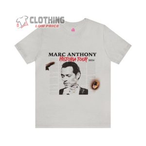 Marc Anthony Historia Tour 2204 Merch, Marc Anthony Concert 2024 Shirt, Marc Anthony Tour Dates 2024 T-Shirt