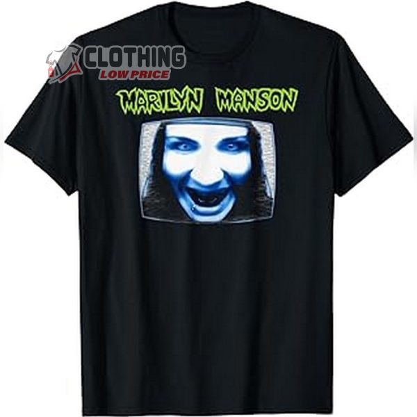 Marilyn Manson Personal Jesus Song Lyrics Sweatshirt, Lest We Forget The Best Of Marilyn Manson Albums Shirt, Marilyn Manson Graphic Tee Merch