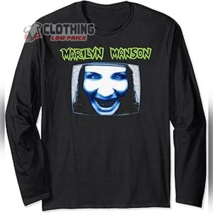Marilyn Manson Personal Jesus Song Lyrics Sweatshirt, Lest We Forget The Best Of Marilyn Manson Albums Shirt, Marilyn Manson Graphic Tee Merch