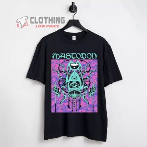 Mastodon Rock Band Vox Vintage T Shirt, Retro Mastodon Gobbler Of Dregs Hushed And Grim T-Shirt, Mastodon Vintage 90s High Road Heavy Metal Merch