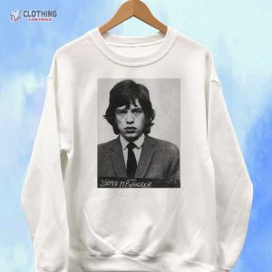 Mick Jagger Mugshot The Rolling Stones Sweatshirt Unisex