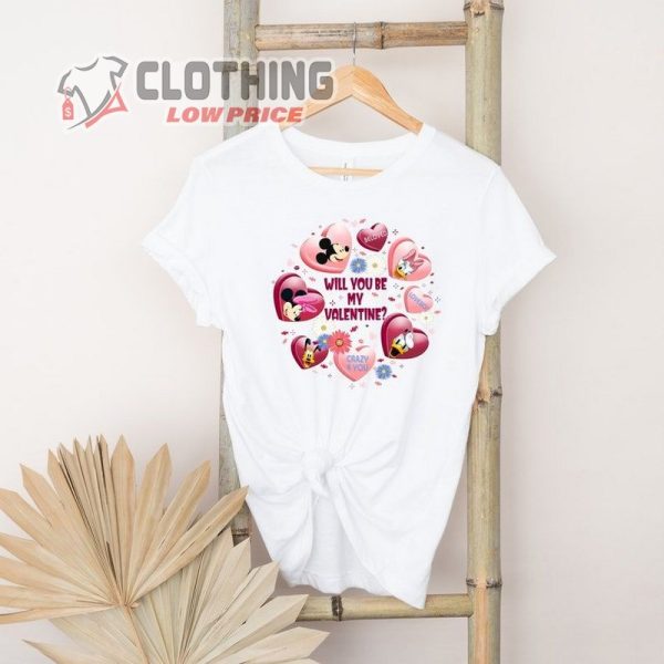 Mickey Minnie Valentine’S Day Shirt, Disney Valentine’S Day Shirt, Matching Valentines Shirt, Disney Valentine Gift