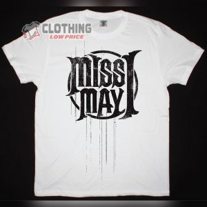 Miss May I Relentless Chaos Song Merch Miss May I New Album Tee Shirt Miss May I Live Concert Unisex Tee