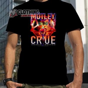 Mtley Cre The Stadium Tour New York T Shirt Motley Crue World Tour 2024 Shirt Motley Crue Top Songs Tee Merch