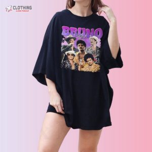 Music Tour 2023 Bruno Mars T-Shirt, Bruno Mars Hot Trending Style Sweatshirt