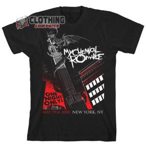 My Chemical Romance Dragon NYC Shirt My Chemical Romance Reunion Tour Merch My Chemical Romance Graphic Vintage T Shirt