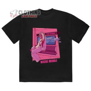 New Album Pink Friday 2 Tour Merch, Gag City Pink Friday 2 Shirt, Nicki Minaj Album T-Shirt