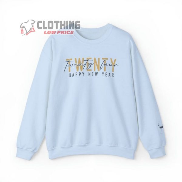 New Year 2024 Sweatshirt, Happy New Year Sweatshirt, Twenty Twenty Four Sweatshirt, Happy New Year, Happy New Year Gift