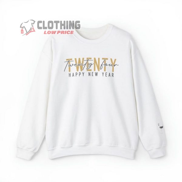 New Year 2024 Sweatshirt, Happy New Year Sweatshirt, Twenty Twenty Four Sweatshirt, Happy New Year, Happy New Year Gift