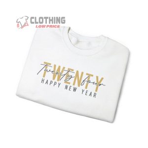 New Year 2024 Sweatshirt Happy New Year Sweatshirt Twe4