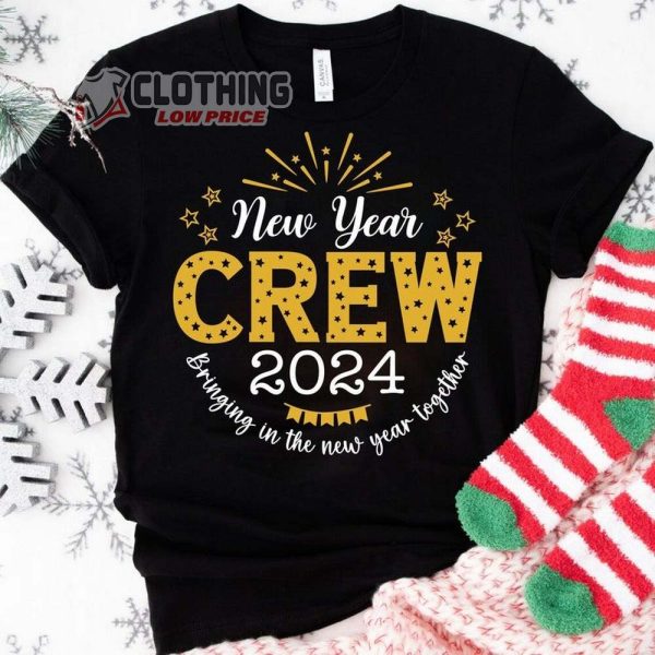 New Year Crew Sweatshirt, Bringing In The New Year Together Sweater, New Year Hoodie, Happy New Year Shirt, New Year Party Friends Gift