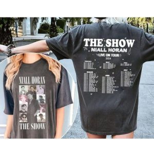 Niall Horan Tracklist Shirt, The Show Live On Tour 2024 Shirt, Niall Horan Shirt, Niall Horan Gift Merch