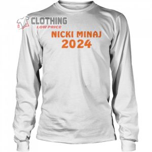 Nicki Minaj 2024 Merch, Nicki Minaj Welcome To Gap City Long Sleeve Shirt