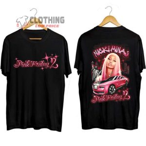 Nicki Minaj Pink Friday 2 Airbrush Merch, Nicki Minaj Pink Friday 2 Shirt, Nicki Minaj Tour 2024 T-Shirt