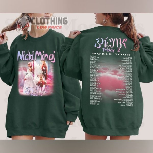 Nicki Minaj World Tour Shirt, Nicki Minaj Statue Tee, Gag City Shirt, Pink Friday 2 Merch, Nicki Minaj Shirt, Pink Friday 2 Tour Gift