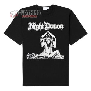 Night Demon Screams In the Night Shirt, Night Demon World Tour T-Shirt, Night Demon Top Songs Unisex Tee Merch