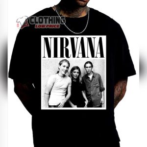 Nirvana Hanson Brothers Unisex Tshirt Retro Nirvana Band Merch Nirvana Graphic Tee Vintage Nirvana Band Fan Gift Shirt Nirvana Vintage Shirts Nirvana World Tour Merch